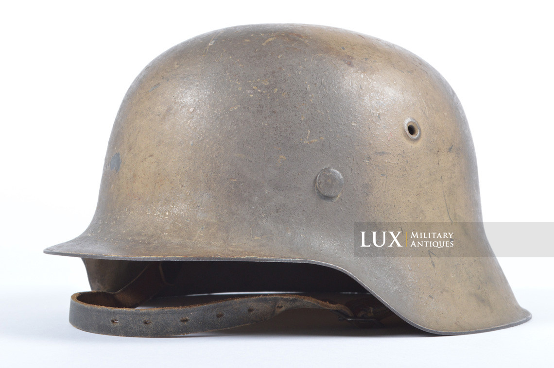 Casque M42 Luftwaffe camouflé deux tons, « ET66 » - photo 7