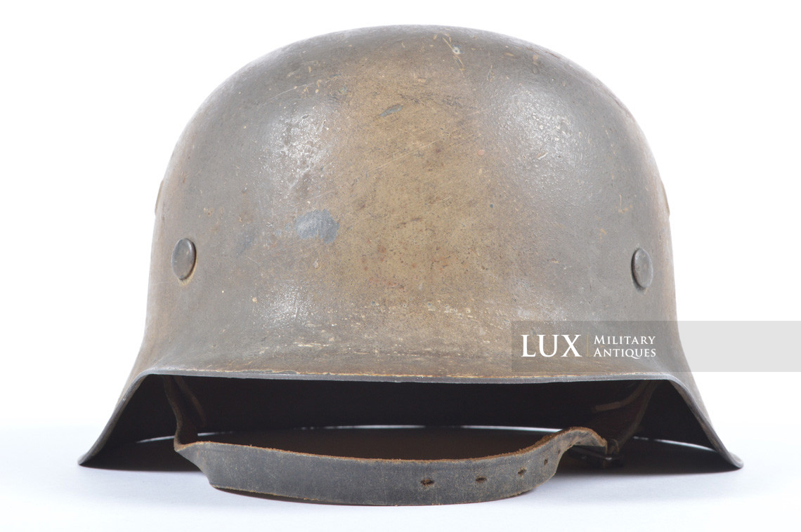 Casque M42 Luftwaffe camouflé deux tons, « ET66 » - photo 8