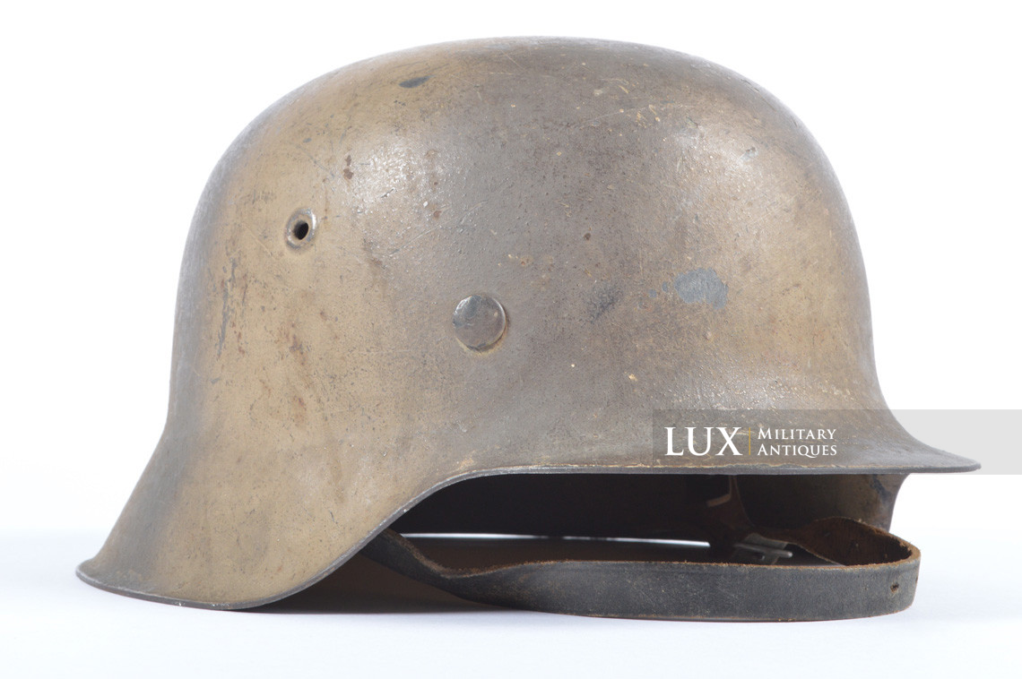 Casque M42 Luftwaffe camouflé deux tons, « ET66 » - photo 9