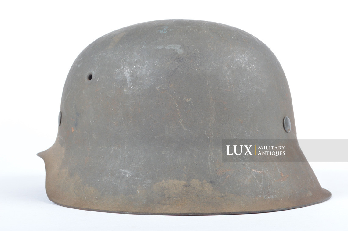 Casque allemand M42 Heer fin de guerre, « Volkssturm / ckl64 » - photo 13