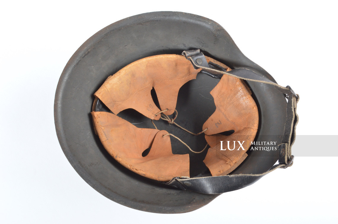 Casque allemand M42 Heer fin de guerre, « Volkssturm / ckl64 » - photo 24