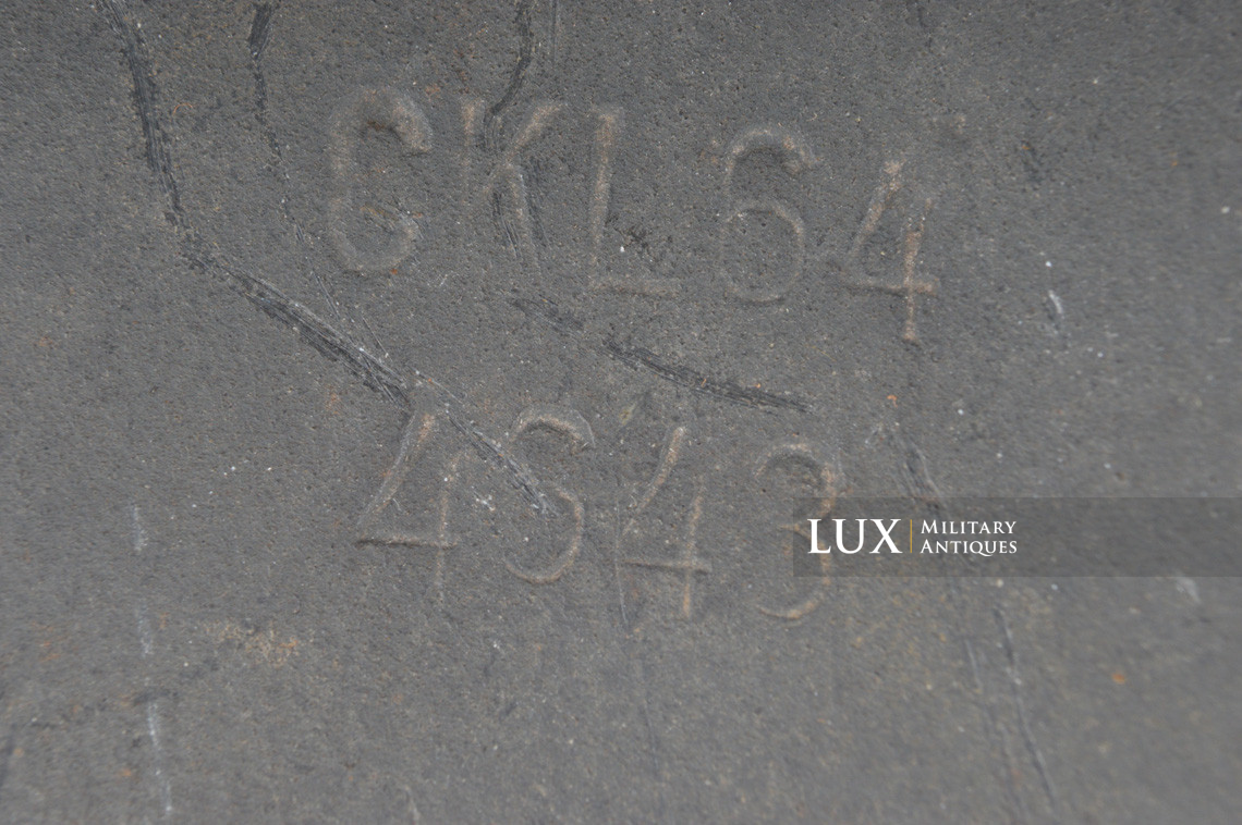 Casque allemand M42 Heer fin de guerre, « Volkssturm / ckl64 » - photo 39