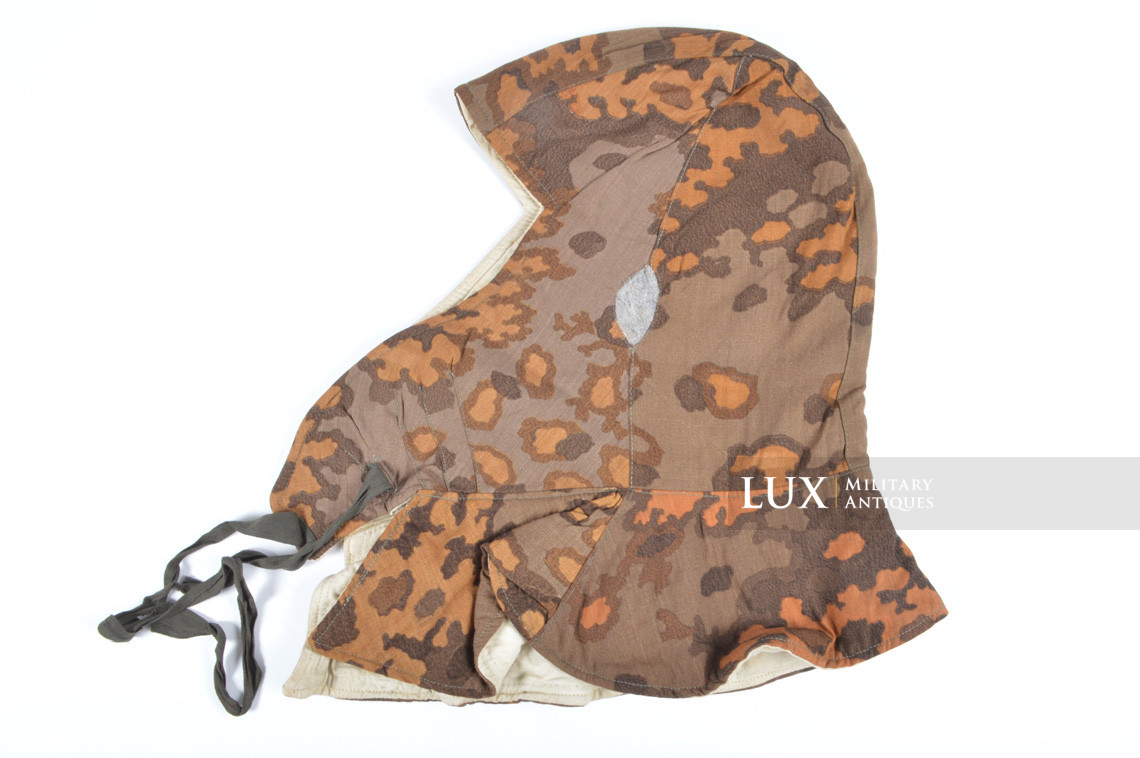 Waffen-SS Oak Leaf « A » autumn reversible to white winter camouflage hood - photo 4