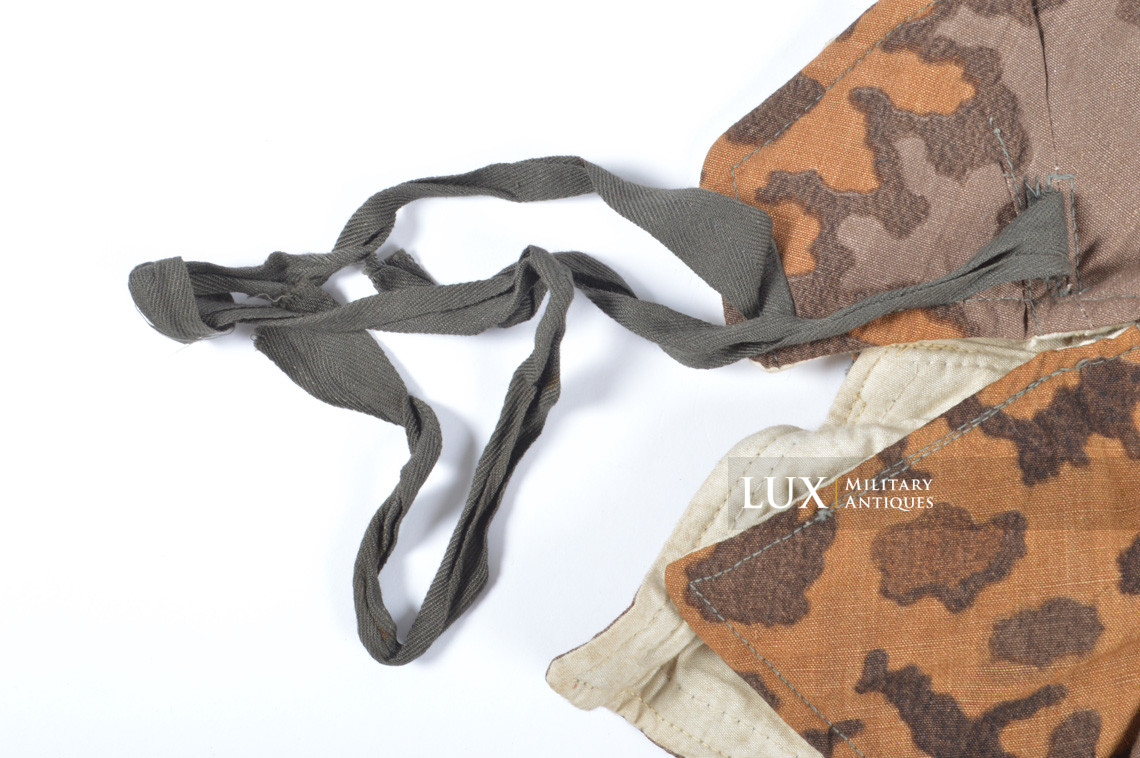 Waffen-SS Oak Leaf « A » autumn reversible to white winter camouflage hood - photo 8