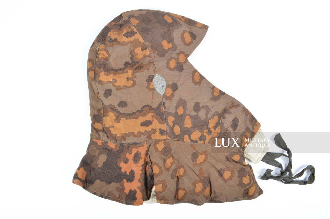 Waffen-SS Oak Leaf « A » autumn reversible to white winter camouflage hood - photo 9