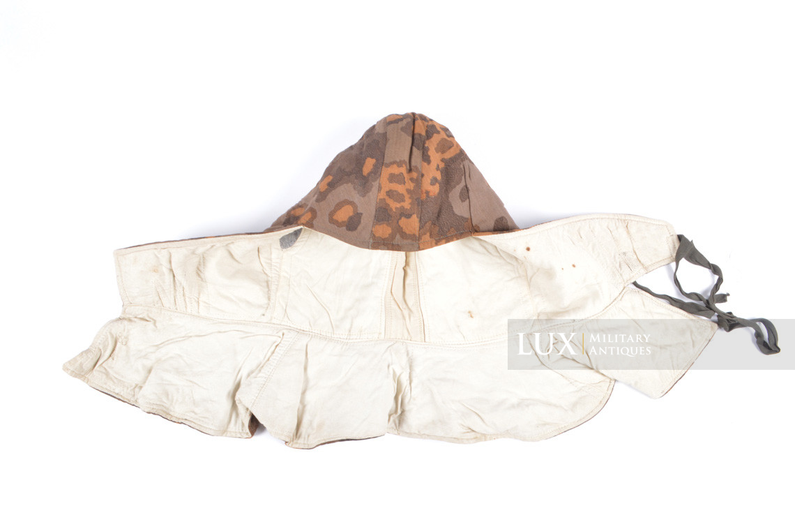 Waffen-SS Oak Leaf « A » autumn reversible to white winter camouflage hood - photo 11