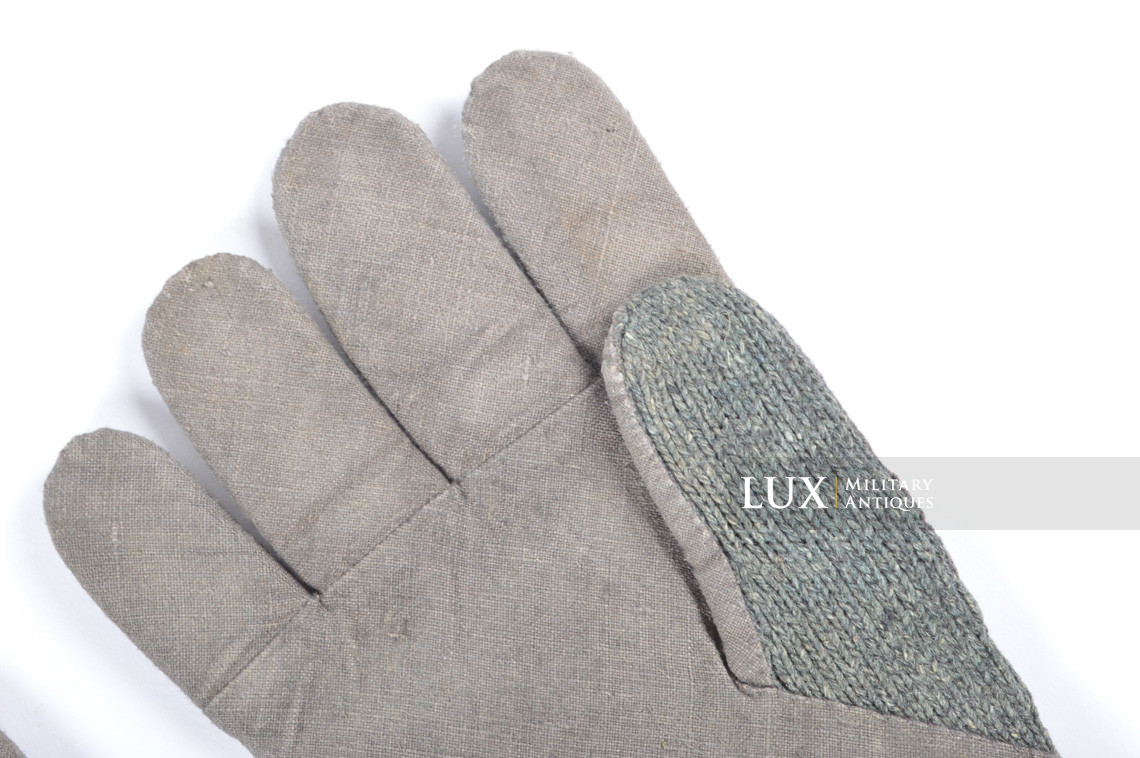 Rare German issued winter combat gloves, « variant » - photo 10