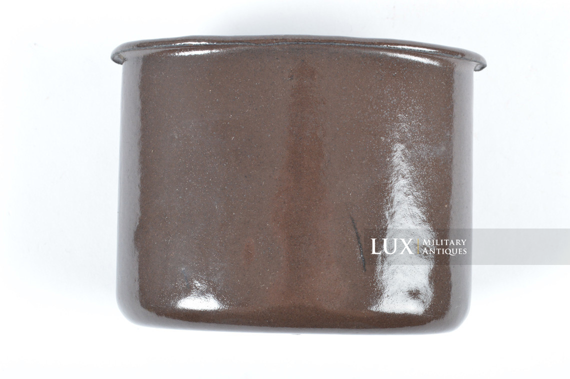 Unissued German late-war canteen with brown enamel cup, « 0/0560/0156 » - photo 22