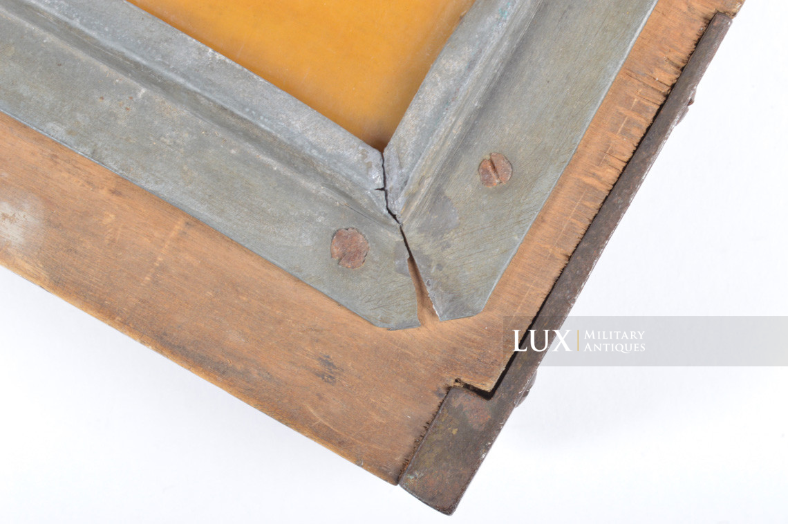 German issued combat map board, « field modified » - photo 13