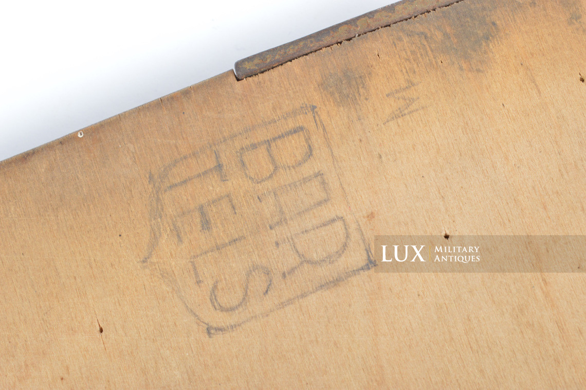 German issued combat map board, « field modified » - photo 27