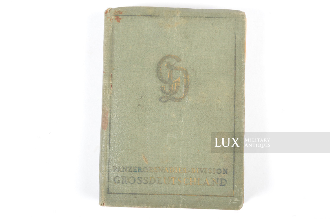 German Grossdeutschland « Panzergrenadier » divisional 1945 pocket calendar - photo 4