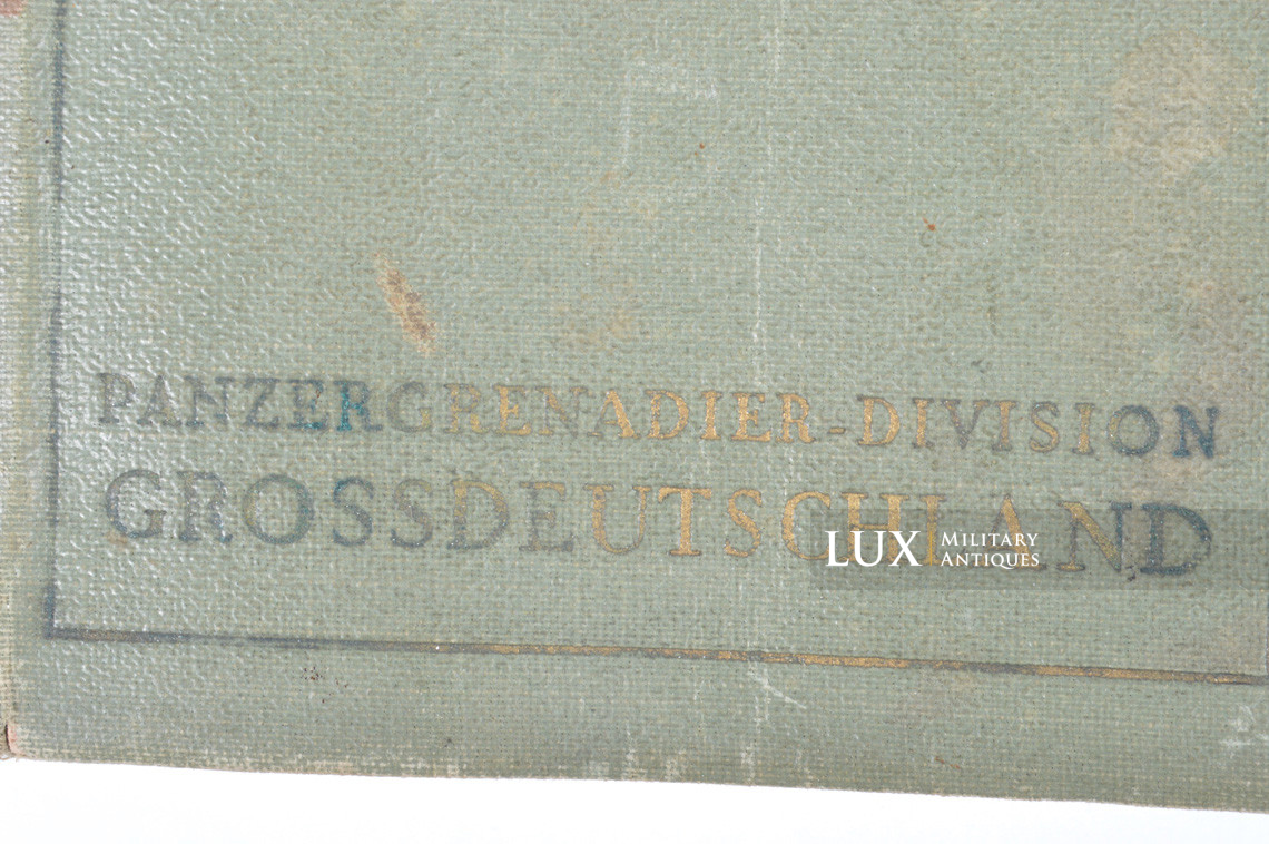 German Grossdeutschland « Panzergrenadier » divisional 1945 pocket calendar - photo 8