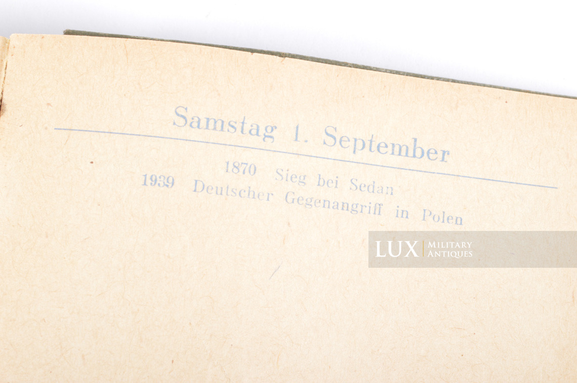 German Grossdeutschland « Panzergrenadier » divisional 1945 pocket calendar - photo 17