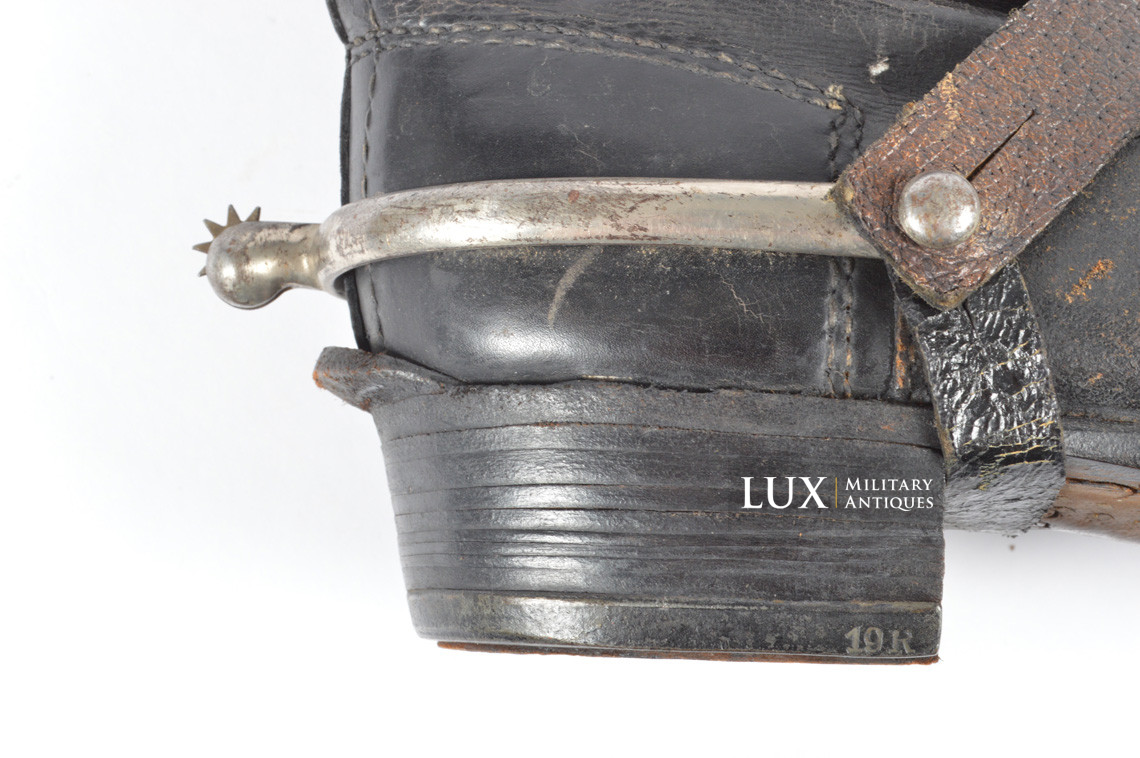 Heer/Waffen-SS issue combat riding boots - photo 11