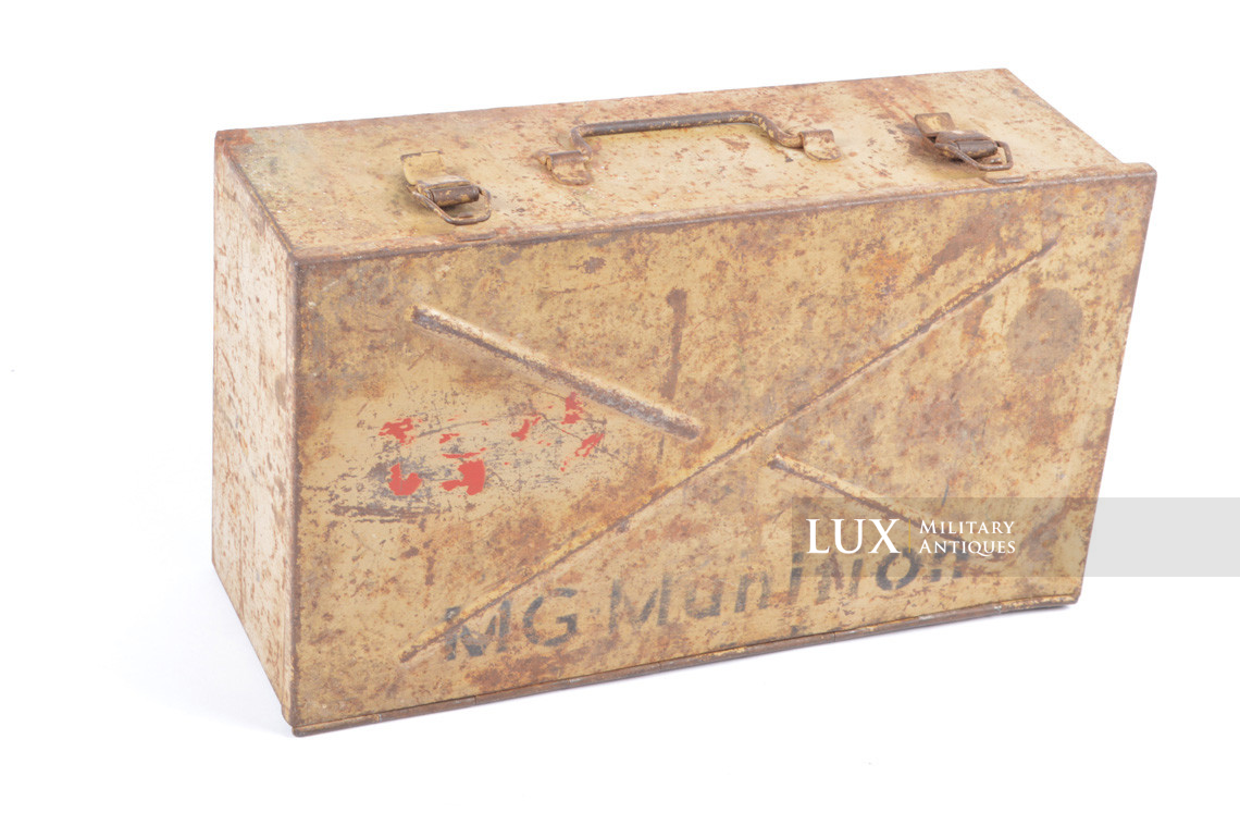 German armored vehicle MG34/42 ammunition drum box, « MG MUNITION » - photo 4
