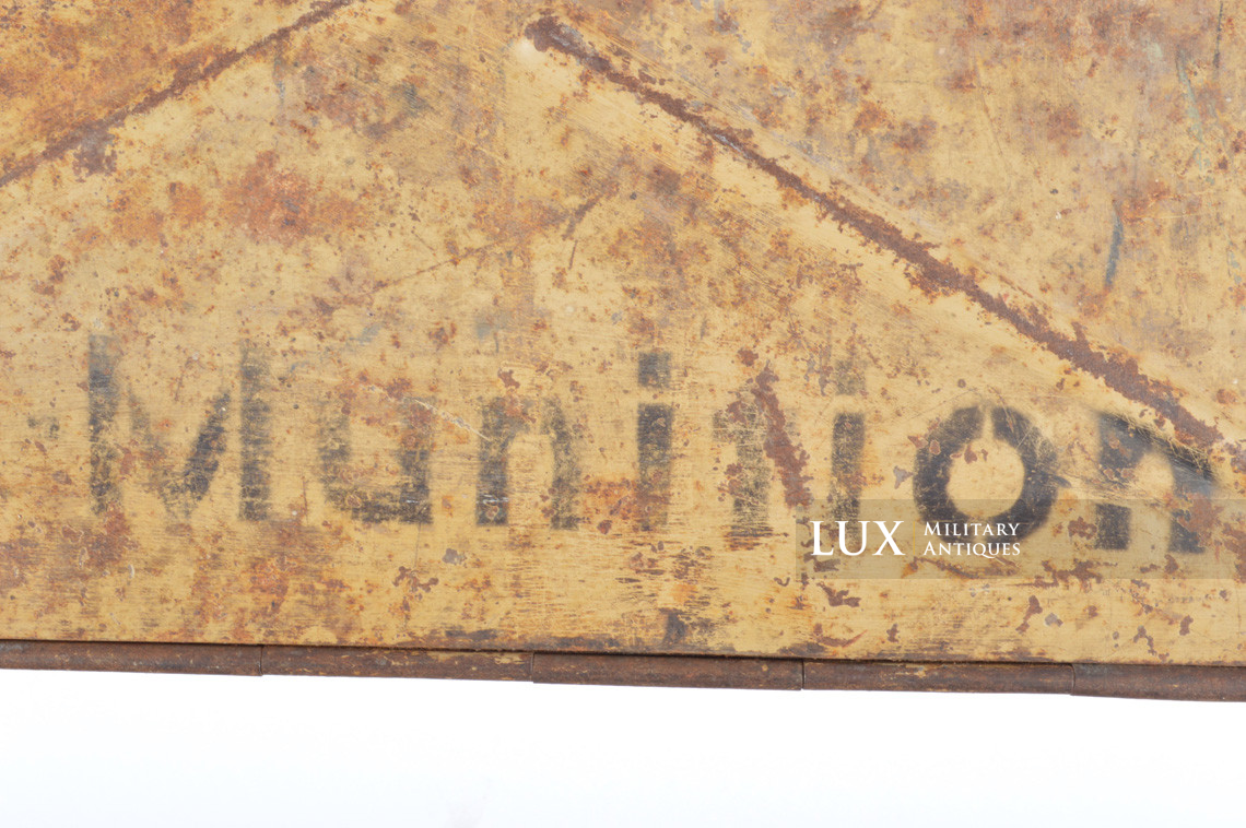 German armored vehicle MG34/42 ammunition drum box, « MG MUNITION » - photo 9