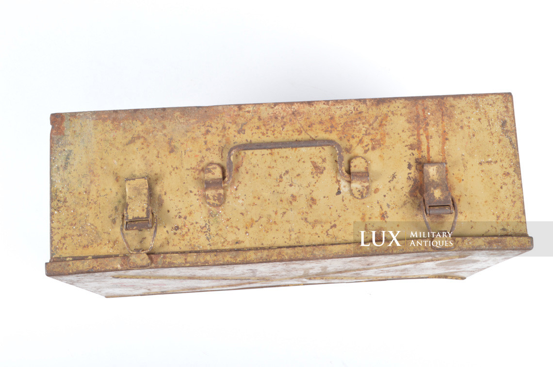 German armored vehicle MG34/42 ammunition drum box, « MG MUNITION » - photo 10