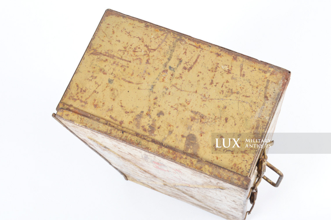 German armored vehicle MG34/42 ammunition drum box, « MG MUNITION » - photo 17