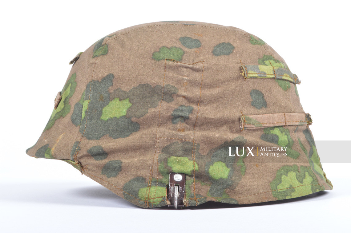 Couvre casque Waffen-SS fin de guerre, camouflage feuille de chêne - photo 4