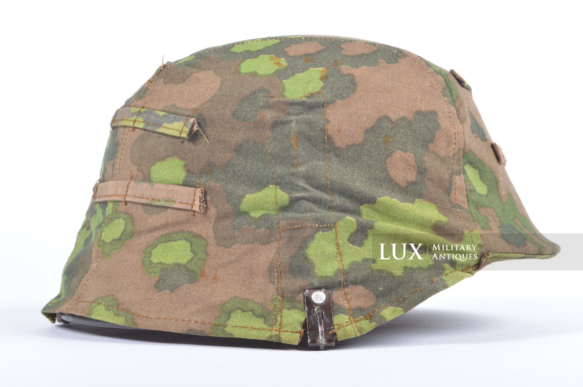 Couvre casque Waffen-SS fin de guerre, camouflage feuille de chêne - photo 10