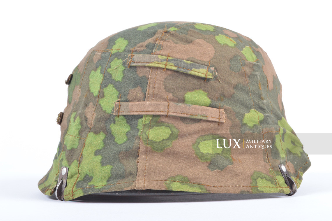 Couvre casque Waffen-SS fin de guerre, camouflage feuille de chêne - photo 11