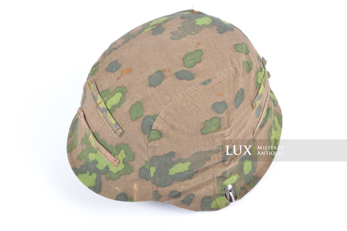 Couvre casque Waffen-SS fin de guerre, camouflage feuille de chêne - photo 14