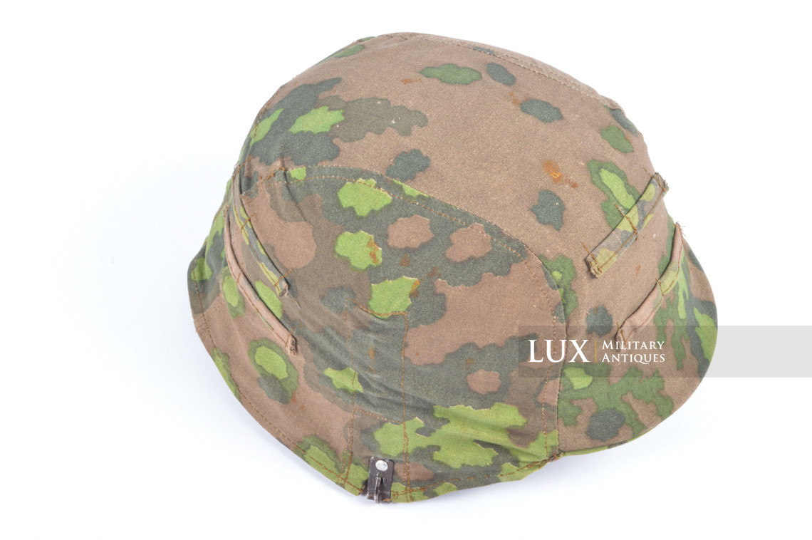 Couvre casque Waffen-SS fin de guerre, camouflage feuille de chêne - photo 15