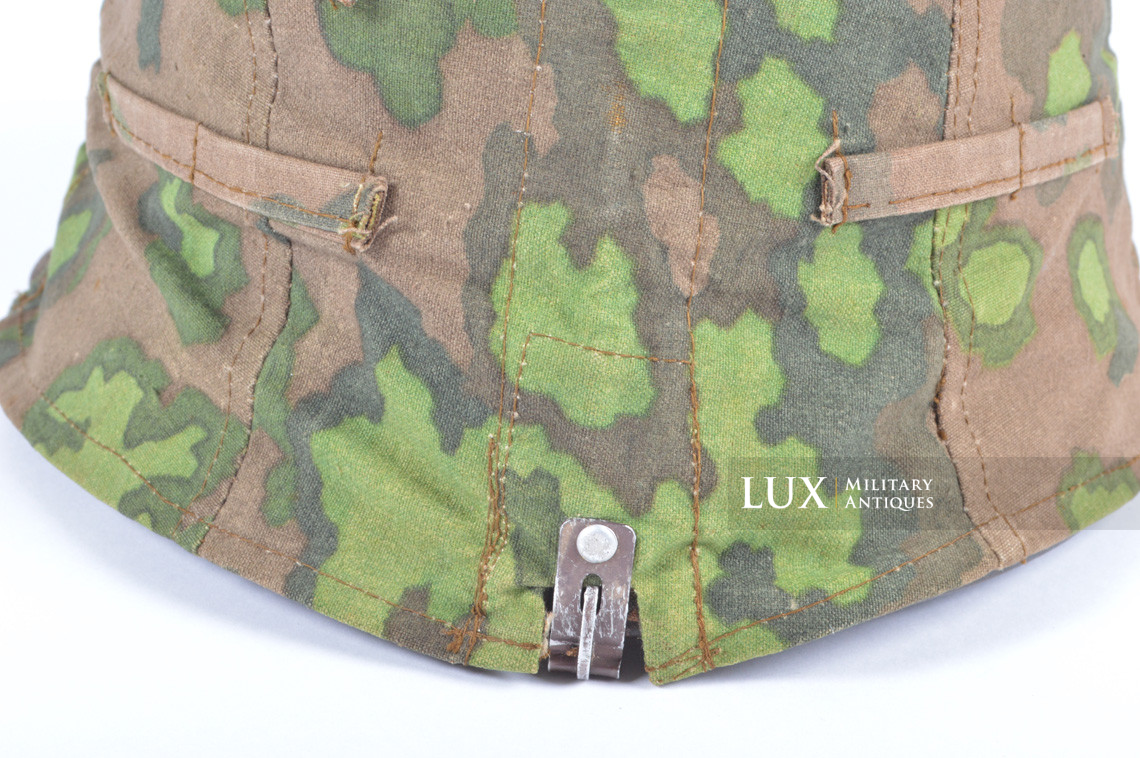 Couvre casque Waffen-SS fin de guerre, camouflage feuille de chêne - photo 23