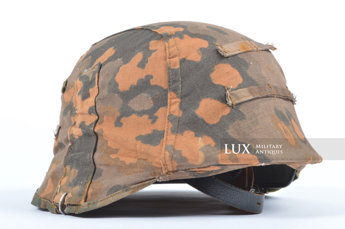 Couvre casque Waffen-SS fin de guerre, camouflage feuille de chêne - photo 38