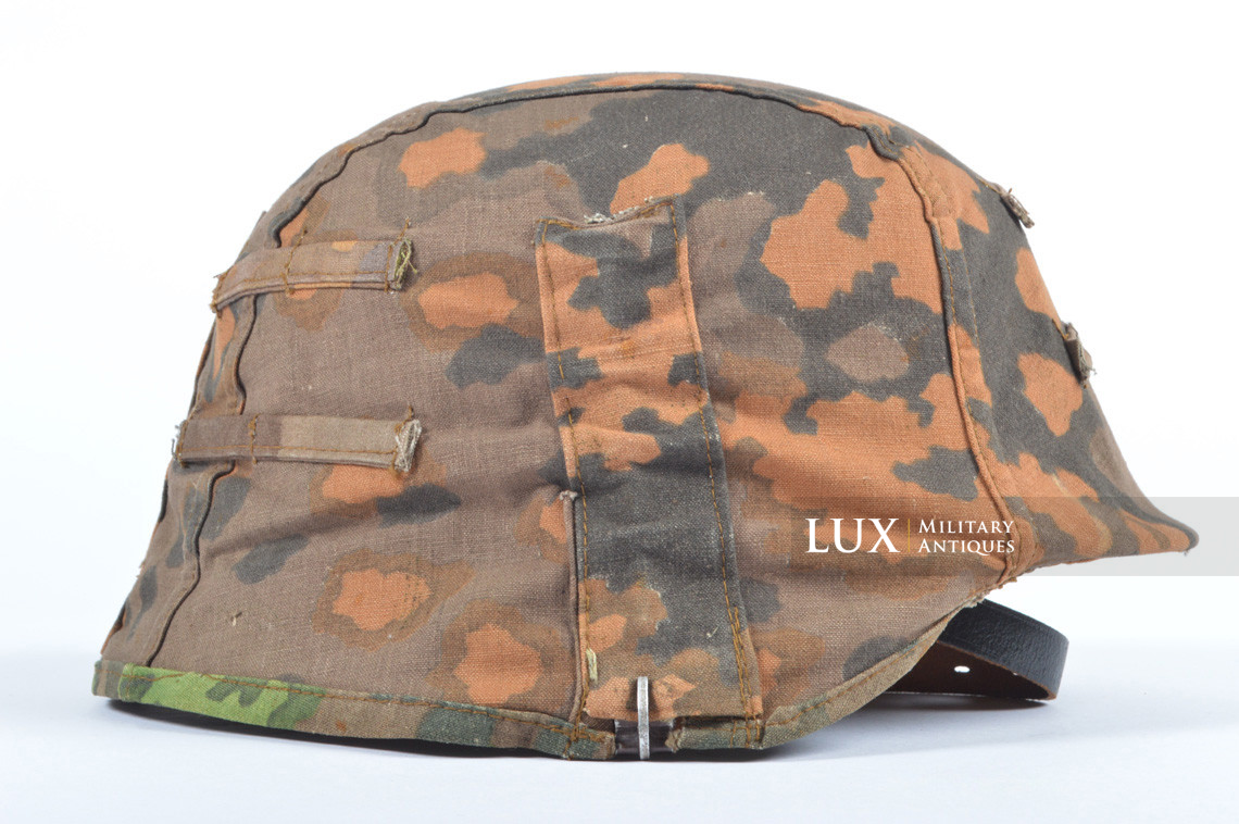 Couvre casque Waffen-SS fin de guerre, camouflage feuille de chêne - photo 39