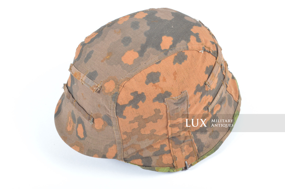 Couvre casque Waffen-SS fin de guerre, camouflage feuille de chêne - photo 44