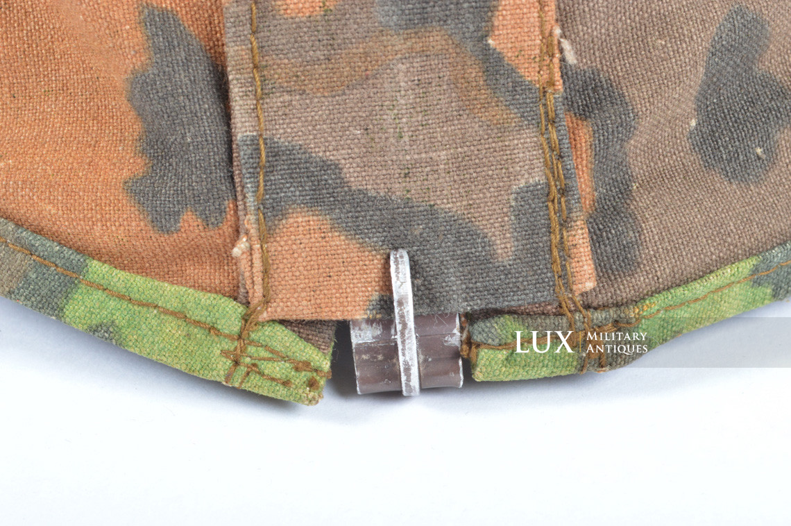 Couvre casque Waffen-SS fin de guerre, camouflage feuille de chêne - photo 49