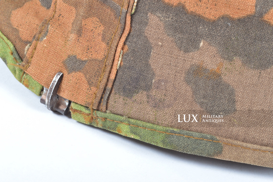 Couvre casque Waffen-SS fin de guerre, camouflage feuille de chêne - photo 60