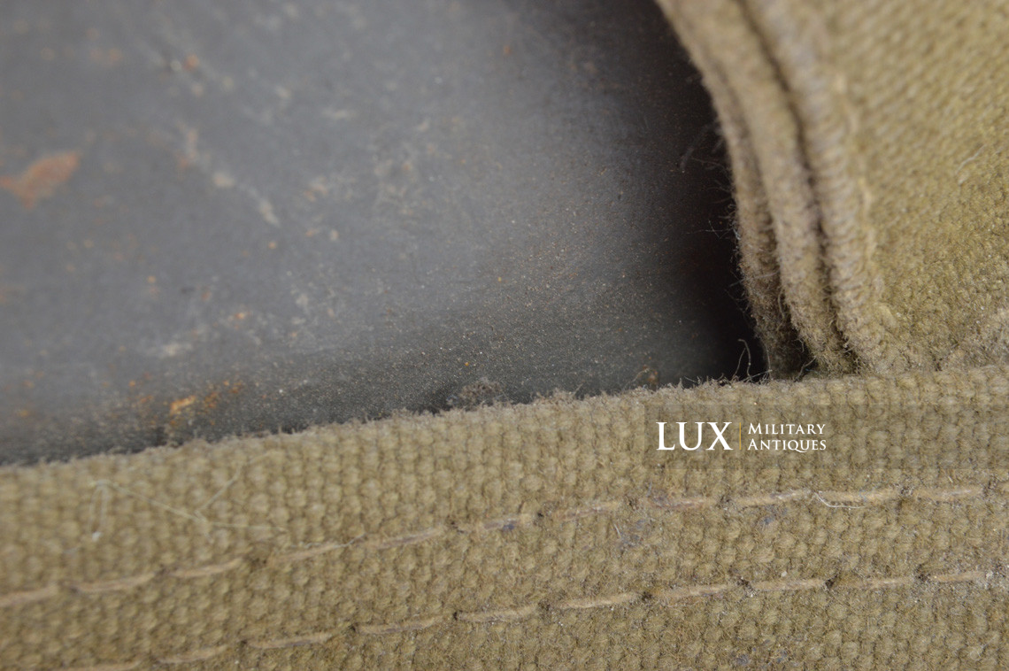 Casque allemand M35 Heer camouflé avec système de sangle et gamelle, « set intouché » - photo 40