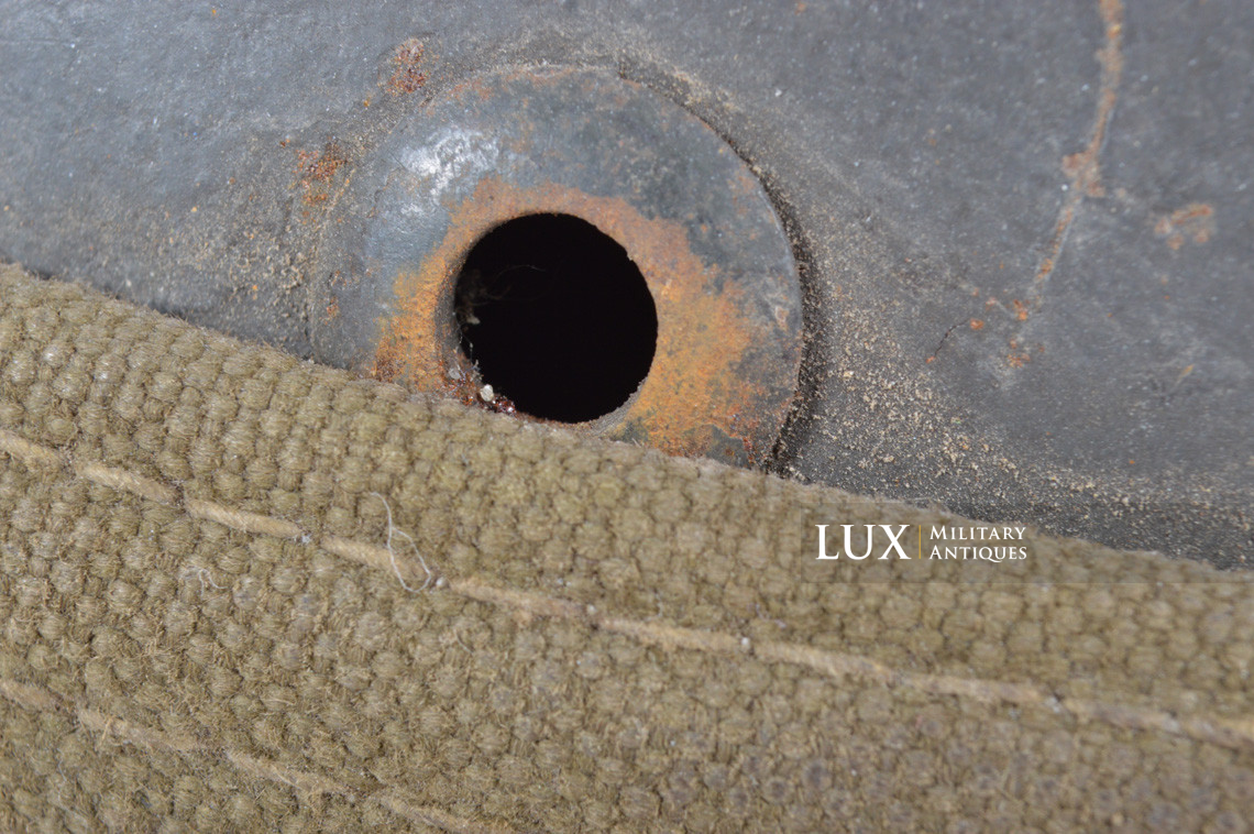 Casque allemand M35 Heer camouflé avec système de sangle et gamelle, « set intouché » - photo 49