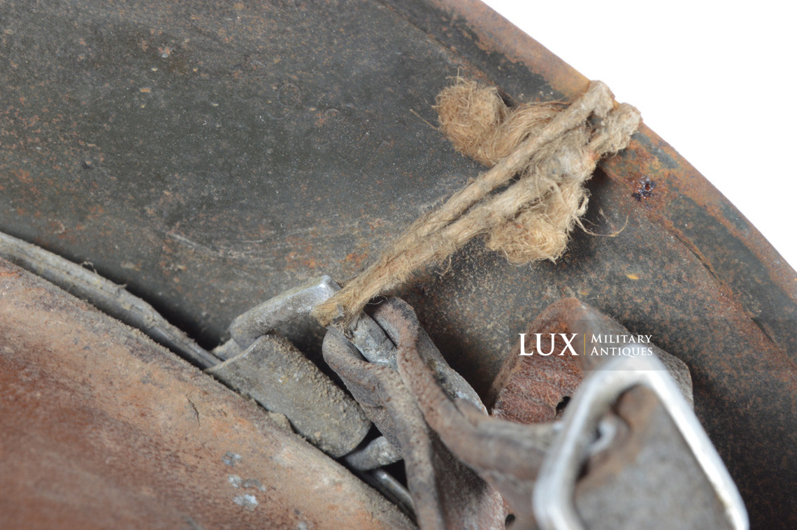 Casque allemand M35 Heer camouflé avec système de sangle et gamelle, « set intouché » - photo 70