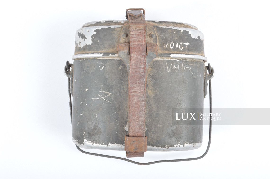 Casque allemand M35 Heer camouflé avec système de sangle et gamelle, « set intouché » - photo 87