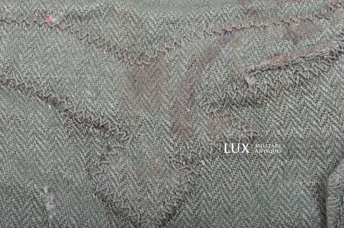 Luftwaffe breast eagle cut off splinter field division smock, « A GI’s souvenir » - photo 9