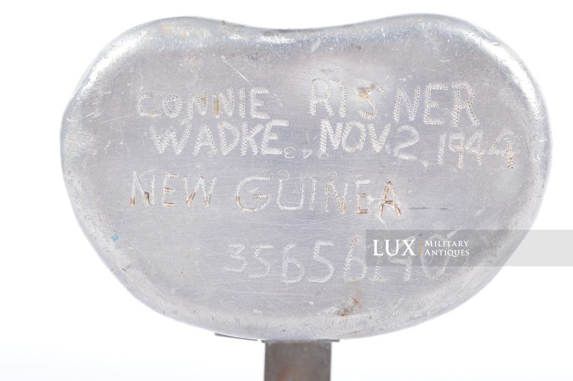 Quart de gourde US gravé, « PTO » - Lux Military Antiques - photo 13