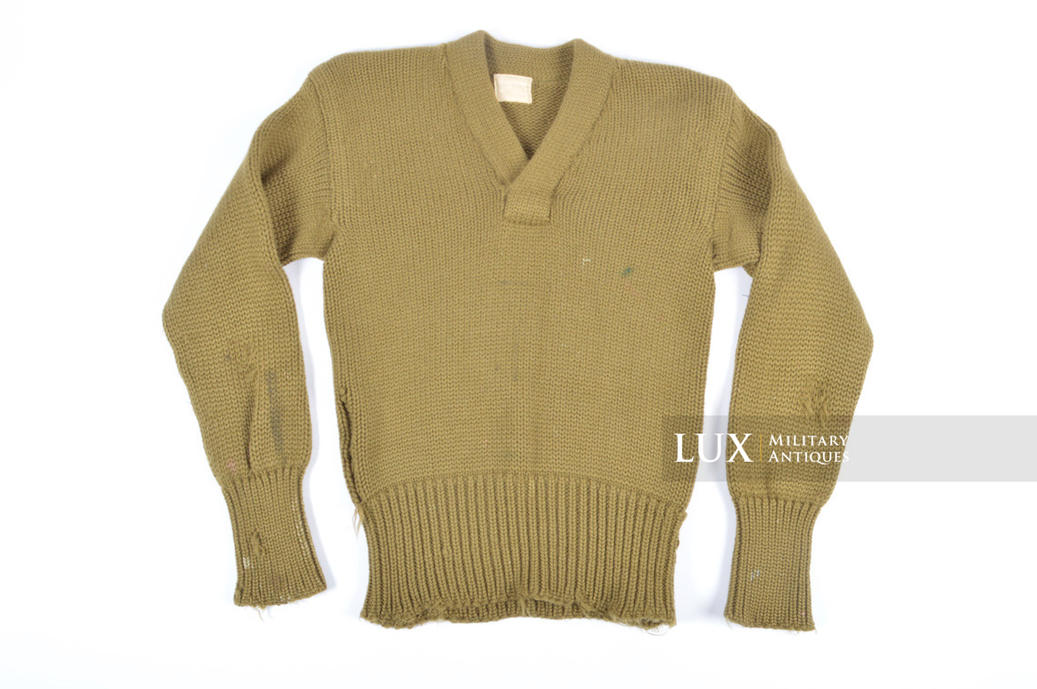 Pull US Army, col en « V » - photo 4