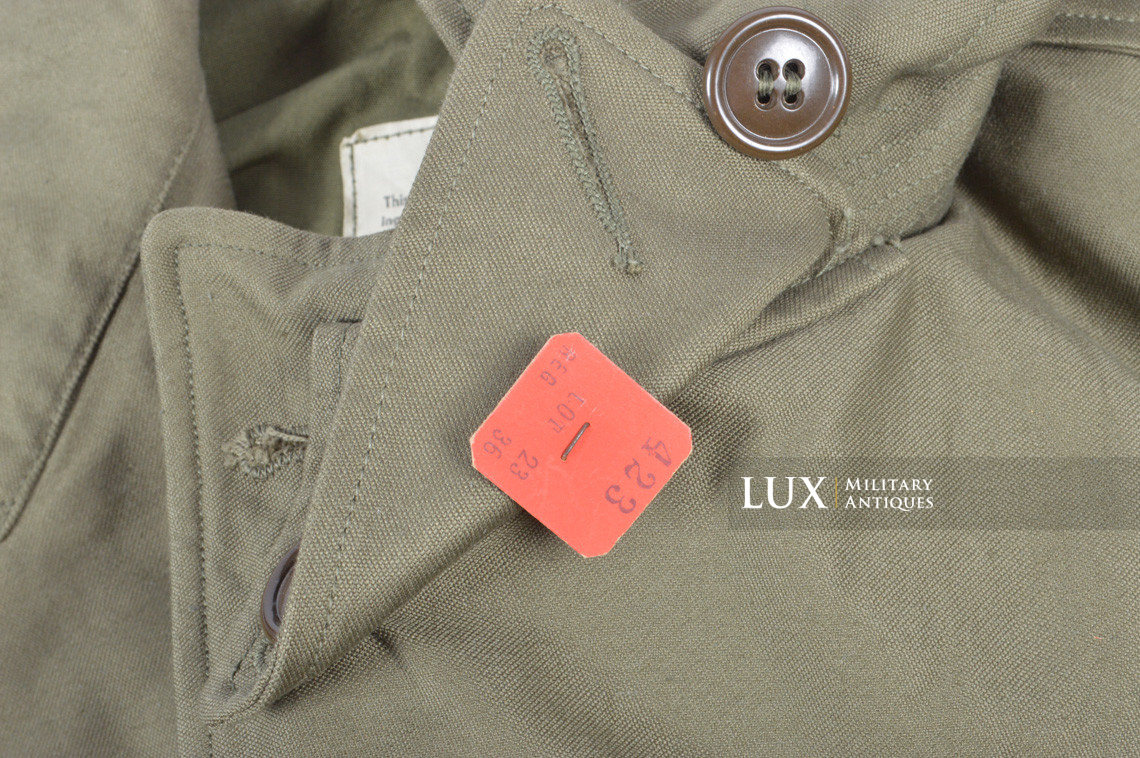 US M43 field jacket, « 36R » - Lux Military Antiques - photo 8