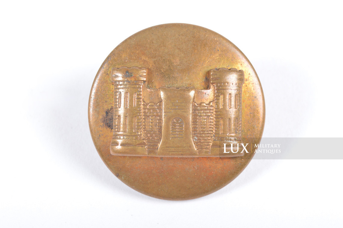 US Army Engineer collar disk - Lux Military Antiques - photo 4