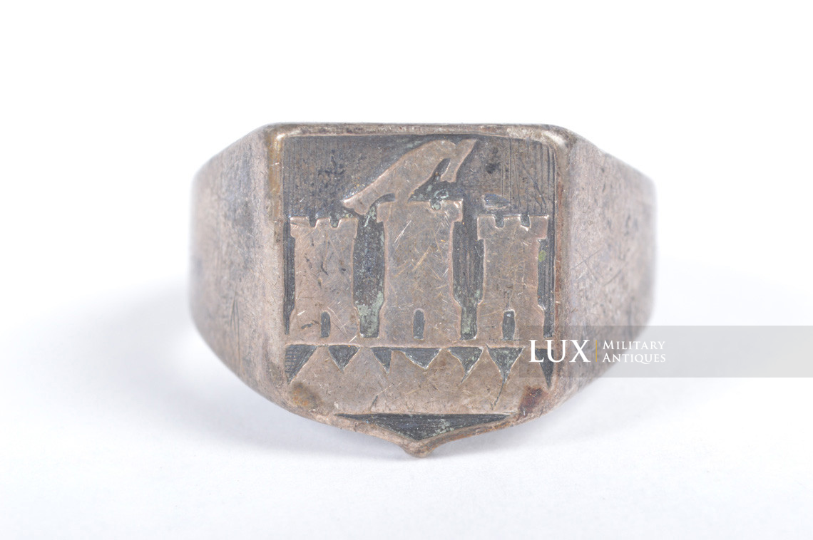 US Army Engineer souvenir ring, « Sterling » - photo 4