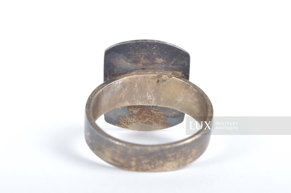 5th Armored 381st AAA unit service ring, « US Army » - photo 7