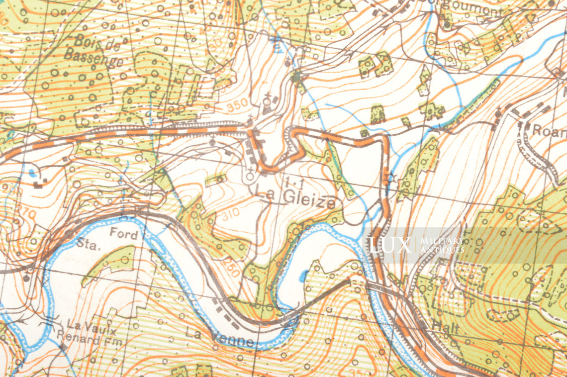 US Army map, Battle of the Bulge, « MALMEDY » - photo 10