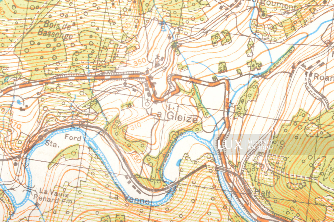 US Army map, Battle of the Bulge, « MALMEDY » - photo 10