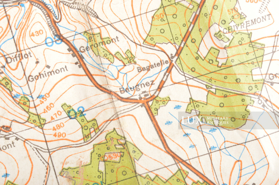 US Army map, Battle of the Bulge, « MALMEDY » - photo 13