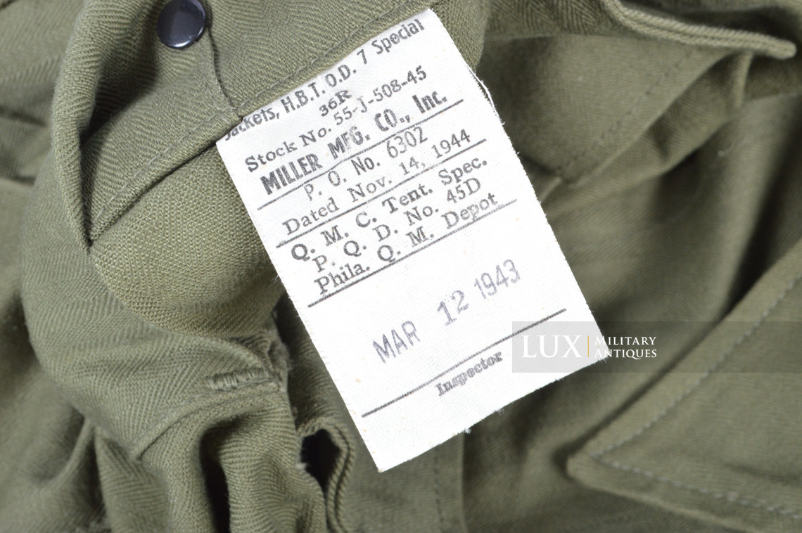 US Army HBT jacket & trousers set - Lux Military Antiques - photo 16