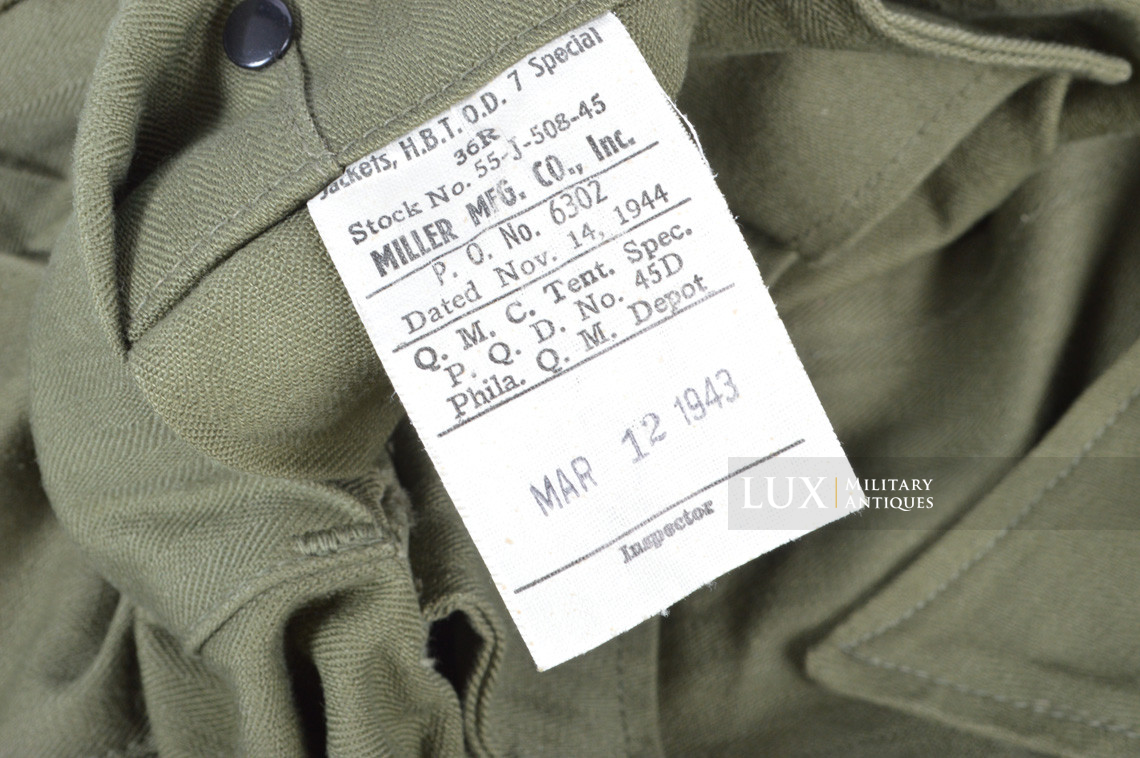 Tenue veste et pantalon HBT US Army - photo 16