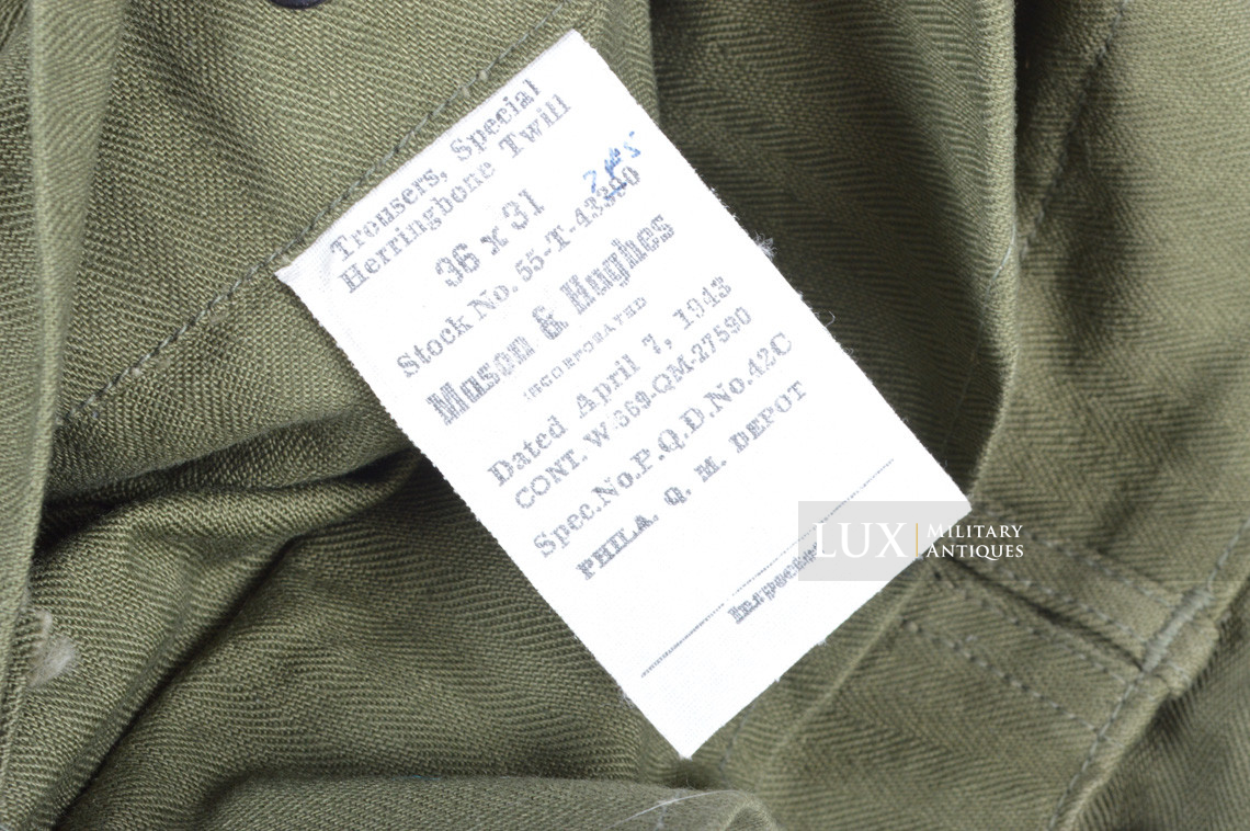 Tenue veste et pantalon HBT US Army - photo 23